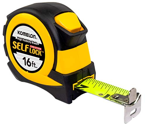 Komelon EV28116; 16' X 1 Self Lock Evolution Tape Measure,