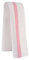 MAUVERTEX 1 Torchon Taoste de Robur 50x77 cm Coton Blanc Bande Rose
