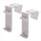 ourdeco® Doppel-Rollo, Duo-Rollo/Zubehör Ersatz-Klemmträger/Klemmen=Montage ohne Bohren=Smartfix=Klemmfix=Easy-to-fix