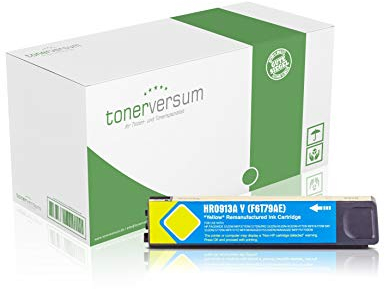 Tonerversum Druckerpatrone kompatibel zu HP 913A 913 A Gelb für PageWide Pro 477dw MFP 377dw 352dw 477dwt 452dn 452dw 452dwt F6T79AE (Yellow, 1er-Pack)
