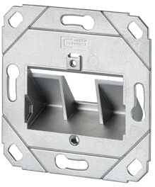 METZ Connect 130B20D11200KE Netzwerkdose Unterputz Einsatz Unbestueckt 1 Port