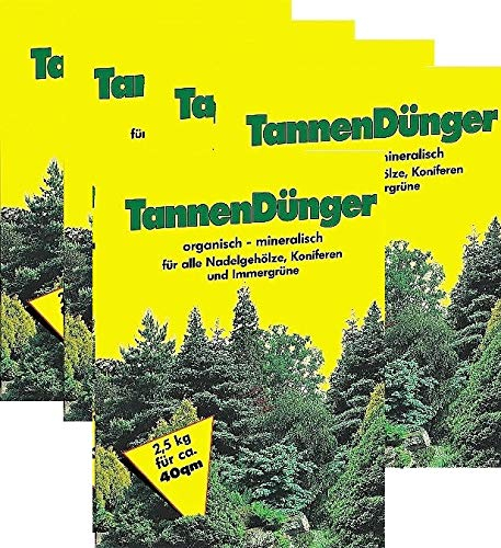 Tannen Dünger 2,5kg für Nadelgehölze Koniferen Dünger