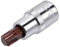 sourcing map 1/2 Foret T55 Douille Torx S2 Acier 55mm Longueur