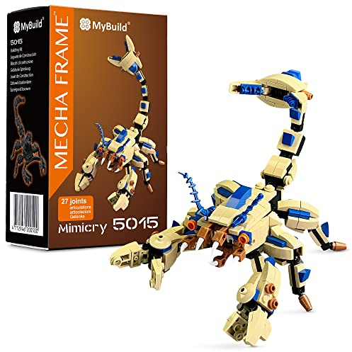 MyBuild 5015 Mimicry – Mech-Alien-Roboter aus Klemmbausteinen aus der Sci-Fi Serie; Mech-Bausteine; Idealer Spielzeug-Roboter mit Mecha-Rahmen für Kinder ab 10 Jahren;