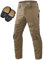 Uugood Militär Hose, Taktische Hose Herren G3 Camouflage Ripstop Combat Hose mit Knieschoner Multicam Cargo Hose für Outdoor Aktivitäten Paintball Jagd Airsoft (Khaki, XL)