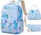 Sunborls Canvas Rucksack Mädchen Schule Büchertasche Bohemia College Rucksack 3 in 1
