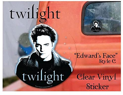 NECA Twilight Aufkleber aus Vinyl, Stil C, transparent