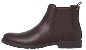 JACK & JONES Stivali da uomo Jfwfenchurch Pu Chelsea, Marrone pietra., 45 EU
