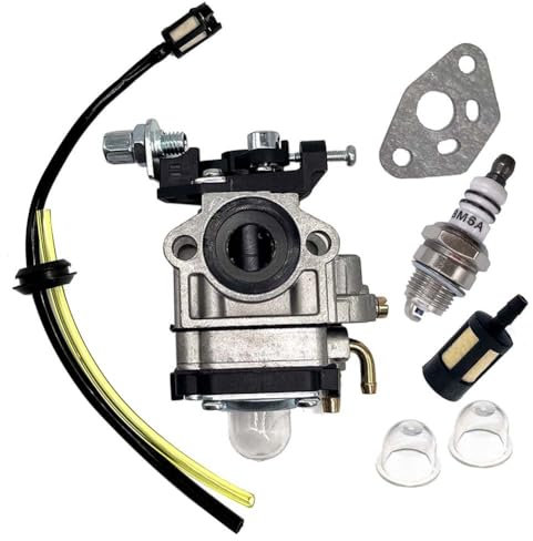 BOOSTI Vergaser mit Benzinschlauch Filter Zündkerze Satz für Güde GMH600 GMH601 GMH 600 601 / Fuxtec FX-MH 1.2-257 Heckenschere