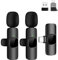 Tearstone Wireless Lavalier Microphone for Android/iPhone/Computer/Laptop, Professional Mini Mics for Video Recording Interview Conference Podcast Vlog YouTube TikTok(2 Pack)
