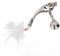 5-teiliges Angelköder-Set, Metall-Angelspinner, Angelköder, Spinnerbait mit Feder für Süß- und Salzwasser (7G)