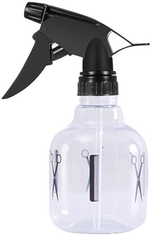 Water Spray Bottle for Hair 250ml Leak Proof Hair Spray Bottle with 2 Spray Mode Clear Refillable Empty Mist Spray Bottle for Cutting Hair Cleaning Gardening Plant Salon Accessories Beauty tools