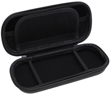 Estuche para Consola de Juegos Estuche Rígido con Cremallera Bidireccional de PU EVA Resistente Al Agua y Antiarañazos con Bolsillos, para Consola de Juegos 3000 para