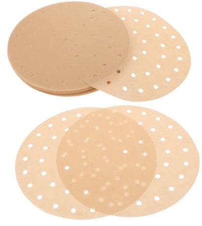 200 Sheets Air Fryer Paper Liner Roasting Pan Baking Pans Air Fryers Oven Baking Liner Baking Supplies Baking Paper Oil-Proof Liners for Air Fryer Air Fryer Tray Heat-Resistant Mat Alipis
