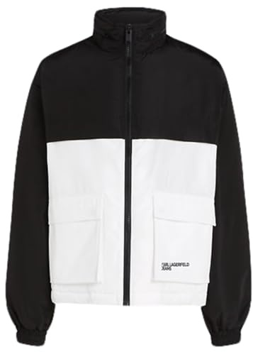 KARL LAGERFELD JEANS Herren Blocked Padded Jacket