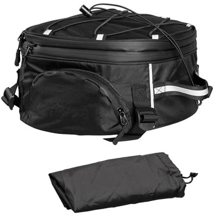 NOHEEU Modestil Motorrad-Hecktasche Für B&MW R1200GS LC R1250GS LC Für Abenteuer Aller Baujahre, Multifunktions-Fahrerrucksack, Rücksitztasche