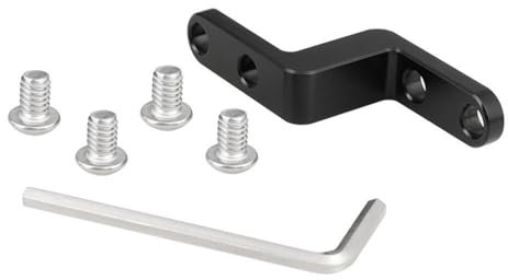 JDNH Aluminium Handle Mount Base Adapter Lightweight Extension Bracket Gadget for DSLR Camera Cage Monitors Accessories