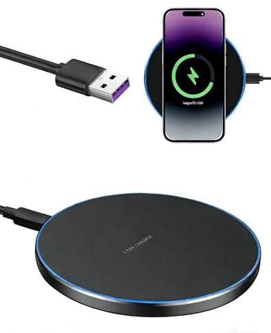 35W Induktives Ladegerät Ultra-Schnell, Kabellose Ladestation für iPhone 12-16