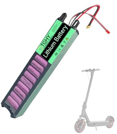 TGHY Klappbarer Elektroroller-Akku mit Lithium-Ionen-Technologie, 36 V, 4,4 Ah, 5,2 Ah, 6,6 Ah, 7,8 Ah – Ersatzakku für 280,8-W-Hoverboards und Skateboards mit Motor.,36v7.8ah