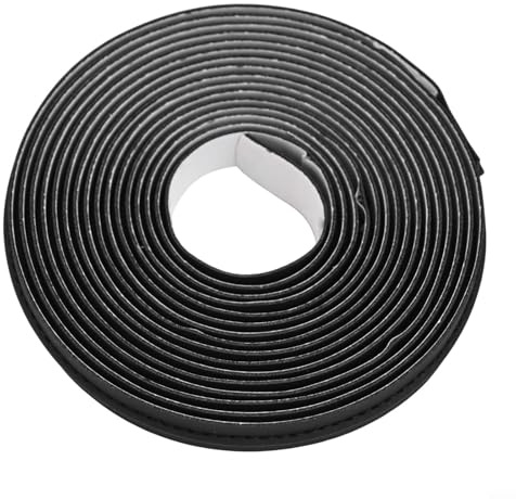 AugustknowU PU Leather Car Molding Trim Strip Door Decorative DIY Flexible Interior Sticker(Black)