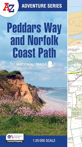 Peddars Way and Norfolk Coast Path: with Ordnance Survey mapping (Z Adventure)