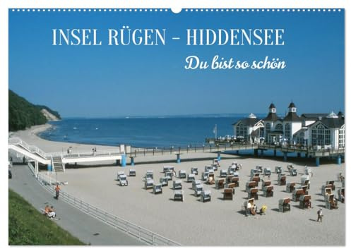 INSEL RÜGEN - HIDDENSEE. Du bist so schön. (Wandkalender 2026 DIN A2 quer), CALVENDO Monatskalender: Entdecke die Inseln von Mecklenburg-Vorpommern - Dein Urlaubsziel für Alle. (CALVENDO Orte)