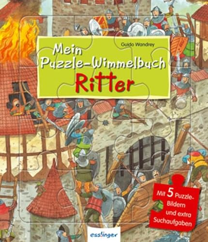 Mein Puzzle-Wimmelbuch: Ritter