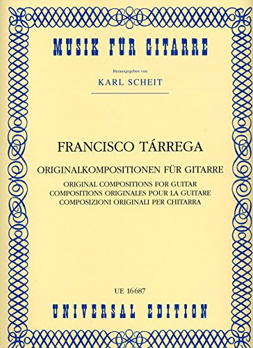 Originalkompositionen: Gitarre. Partitur.
