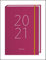 Tages-Kalenderbuch A6, pink Kalender 2021