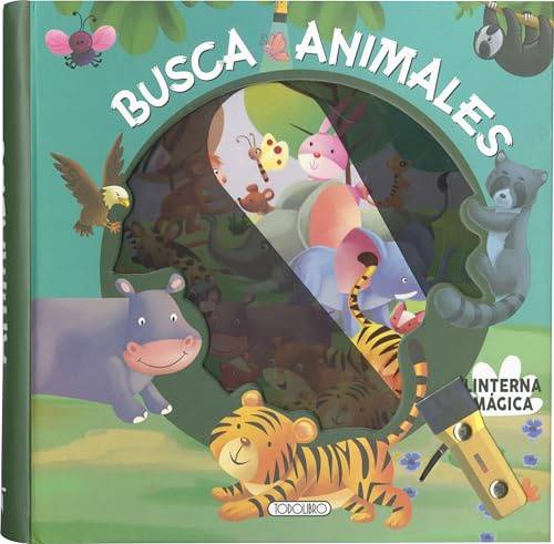 Busca animales (Libro linterna)