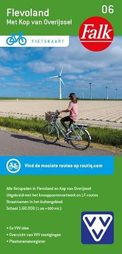 Falk VVV Fietskaart 06 Flevoland (Falkplan fietskaart)