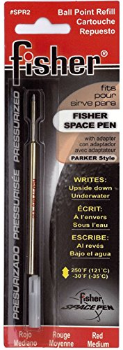Fisher Space Pen SPR2 Kugelschreiber Gasdruck-Großraumminen M, rot
