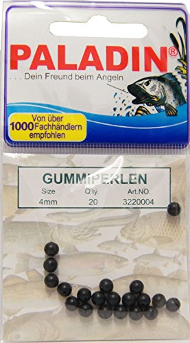 Paladin Gummiperlen Perlen Perle für Sbirulino Posen, Größe/Packungsinhalt:Sortiert / 20 Stück