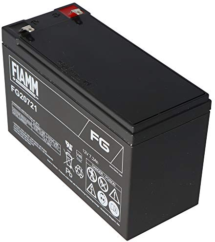 FG20721 Batterie 12 V 7,2 Ah avec contacts 4,8 mm