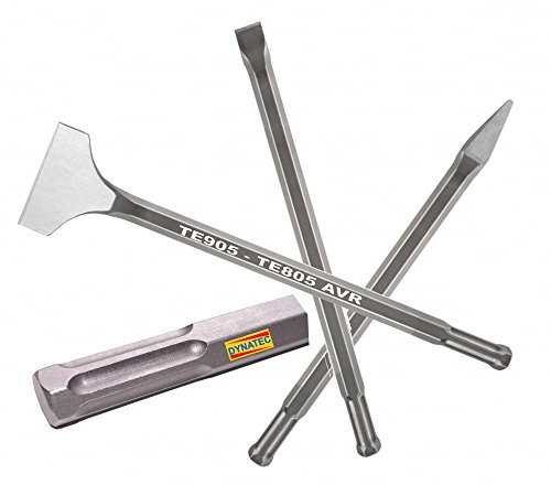 3 Wide & 1 Chisel & Point Set Fits Hilti TE805 TE905 TE1000 TE1500 Demolition Breaker