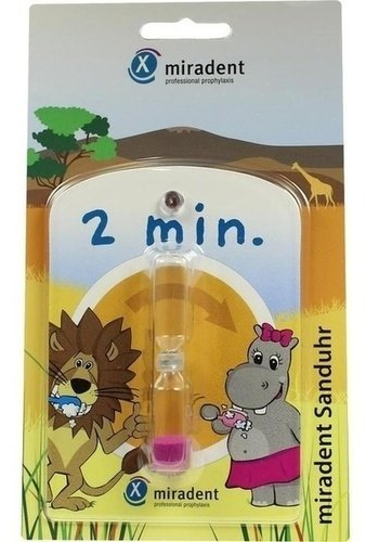 MIRADENT Kinder-Zahnputzuhr Sanduhr 1 St by miradent