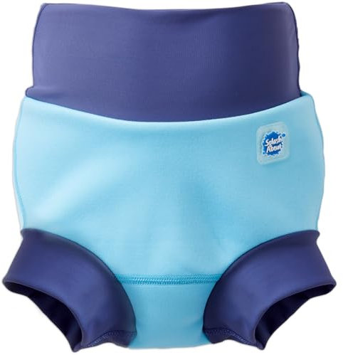 Splash About La Nouvelle Couche améliorée, Happy Nappy, Blue Cobalt, 3-6 Mois
