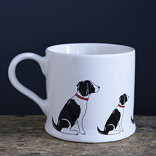 Black and White Springer Spaniel Mug