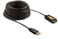 DeLock 2 câbles d'extension USB 2.0 actifs de 10 m