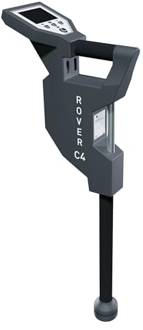 OKM 3D-Bodenscanner Rover C4 - Metalldetektor - Schatzdetektor - Profi Hohlraumdetektor für Schatzsuche, Archäologie und Naturgoldsuche. Mit wasserfestem Koffer, Sonde, Notebook und Software