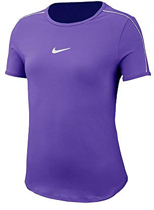 Nike Dry Top, Maglietta Unisex Bambini, Psychic Purple/White/White, S