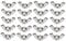 JZK 20 x 304 Stainless Steel Wing Nut Set M6 (1/4 inch) Butterfly Nut Hand Twist Fasteners Hardware