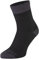 SEALSKINZ Unisex Waterproof Warm Weather Ankle Length Sock - Black/Grey, X-Large