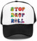 Stop, Drop and Roll Rainbow Kinder Kappe Baseball Rapper Cap