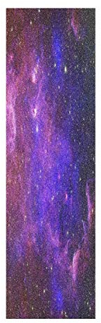 LDIYEU Blaues Universum Himmel Kunst Skateboard Griptape rutschfest Selbstklebend Longboard Griptapes Aufkleber Griffband 33X 9(1pcs)