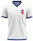 DSL England Football Shirt - Unisex Breathable Fabric World Cup Euros Training Size White, M