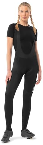 SIROKO - Salopette Lunga da Ciclismo da Donna Mont Cenis - S - Nero