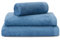 URBANARA Frottee-Handtücher Faia 4er-Set I 100% Bio-Baumwolle Made in Portugal Oeko Tex Standard 100 I 2X Handtuch [50x100 cm], 1x Duschtuch [100x150 cm], 1x Badetuch [70x140 cm], Hellblau