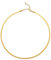 HSWYFCJY Flache Schlangenkette Gold Damen Halskette Fischgrätenhalskette Choker Halsband Halskette für Frauen Mädchen,Breite 3mm, Länge 35cm