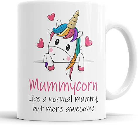 Mummycorn Mug Mummy Unicorn Cup for Fathers Day Birthday Christmas Funny Mug Present for Mum